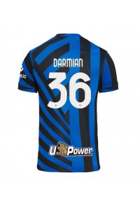 Inter Milan Matteo Darmian #36 Voetbaltruitje Thuis tenue 2024-25 Korte Mouw